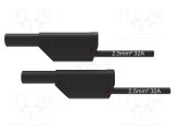 Cablu de măsurare 32A cu mufă banană 4 mm - SCH&Uuml;TZINGER