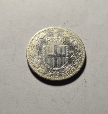 Italia 2 Lire 1897 foto