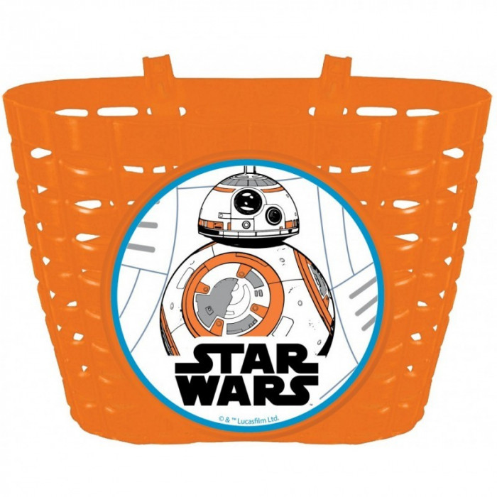 Cos bicicleta Star Wars Seven, model universal, fixare rapida