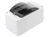 Carcasă pentru aparatură modulară IP30 de perete albă ABS