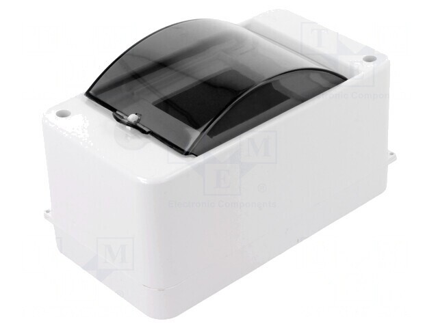 Carcasă pentru aparatură modulară IP30 de perete albă ABS