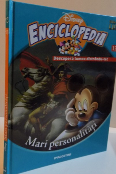 ENCICLOPEDIA DISNEY, MARI PERSONALITATI, VOL. XIII, EDITIE DE LUX, 2008