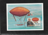 Uganda 1992-Aviatie,Ferdinand von Zeppelin,Zeppelin von Mensier,Colita,Mi.Bl.178