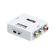 Convertor mini AV2HDMI 3RCA HDMI HDV 554 2C032 XXM foto