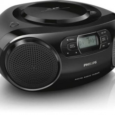 Sistem Audio Philips AZB500/12, Radio FM, CD Player (Negru)