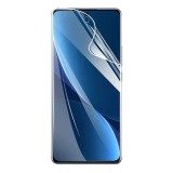 Folie antiexplozie compatibila cu xiaomi redmi note 12 pro / poco x5 pro, flexibila, regenerabila, auto repair, full glue, hydrogel htpmag, transparen