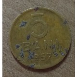 MNDRO10 moneda RPR Romania 5 bani 1957