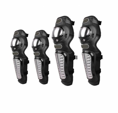 Set 4 Genunchiere si cotiere de protectie intarite pentru motocicleta foto