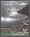 Guyana 1989 Sport, Soccer, Football, perf. sheet, used T.158