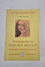 Florin Tudose Fundamente in psihologia medicala