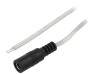 Cablu DC 5,5/2,1 Transparent 3m, Bq Cable