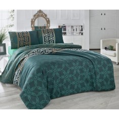 Lenjerie de pat Satin Deluxe Valentini Bianco VKD10 Alisa