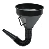 P&acirc;lnie Auto, Model Universal, G&acirc;t Larg, Cu Filtru, Tub Flexibil, Negru, 14 cm