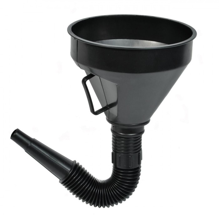 P&acirc;lnie Auto, Model Universal, G&acirc;t Larg, Cu Filtru, Tub Flexibil, Negru, 14 cm