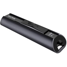 MEMORIE USB 3.1 SANDISK 128 GB, retractabila, carcasa aluminiu, negru, &quot;SDCZ880-128G-G46&quot; (timbru verde 0.03 lei)