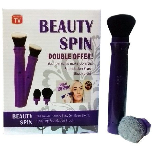 Set pensula de make up electrica rotativa Beauty Spin