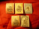 Serie mica Portugalia 1927-1928 Istorie , 5 val. sarniera, Nestampilat