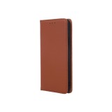 Husa SAMSUNG Galaxy A20s - Magnet Piele Naturala (Maro)