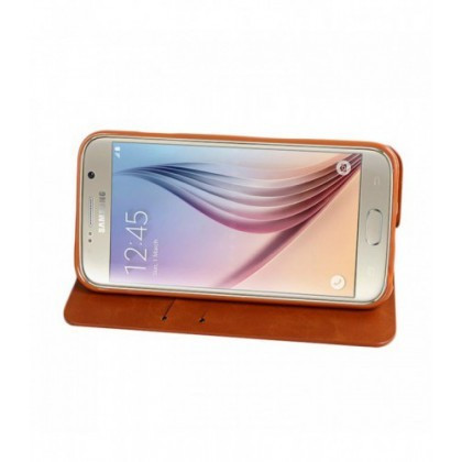 Husa Flip Astrum FC TEE RO Samsung G920 Galaxy S6 Alba