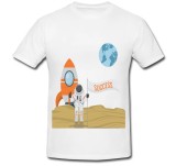 Cumpara ieftin Tricou &quot; Astronaut on the moon &quot;