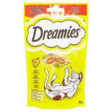 Dreamies recompense cu br&acirc;nză fină, pentru pisici 60g