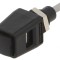 Clemă de laborator neagră 16A 38,9mm