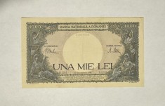 Bancnota Romania 1000 lei 1941 VF+ foto