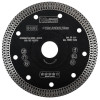Disc diamantat turbo subtire, ceramica, taiere umeda si uscata, 125 mm/22.23 mm, Richmann Exclusive