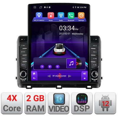 Navigatie dedicata Kia Ceed 2020- ecran tip TESLA 9.7&amp;quot; cu Android Radio Bluetooth Internet GPS WIFI 2+32 DSP Quad Core CarStore Technology foto