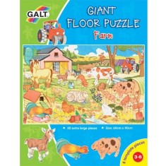 Puzzle Gicant Galt pentru Podea Ferma foto