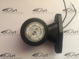 Lampa LED Gabarit EgKal DLG003.2 Polonia, 12-30V, Fata/Spate, Brat 90mm, Omologare E20, Cauciuc, 6 LED
