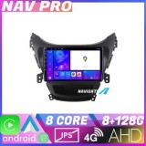 Navigatie Hyundai Elantra 2011 2013 KIT 092 EDOTEC-LITE Android Ecran 720P Octa Core 8 128 Carplay CarStore Technology