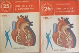 Arta de a trai a coronarianului Vol. 1-2 - Arthur Karassi - Medicina, 1988, Paperback, Romana