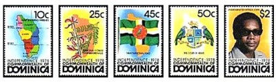 Dominica 1978 - Independenta, serie neuzata foto