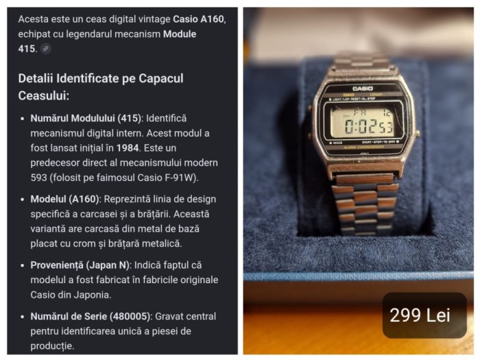 Casio A 160 (1984)