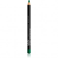 NYX Professional Makeup Eye and Eyebrow Pencil creion de ochi cu trasare precisă culoare 911 Emerald City 1.2 g