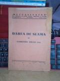 DAREA DE SEAMA PE ANUL 1938 _ &#039;&#039;MUTUALITATEA&#039;&#039; , SOC. EVREIASCA DE AJUTOR MUTUAL