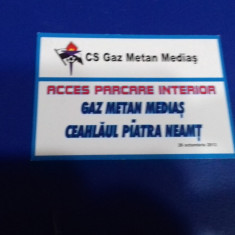 Acreditare Gaz M. Medias - Ceahlaul P. N.