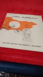 CAIET PROGRAM OPERETA TARA SURASULUI -TEATRUL DE STAT DE OPERETA BUCURESTI -ANII 60