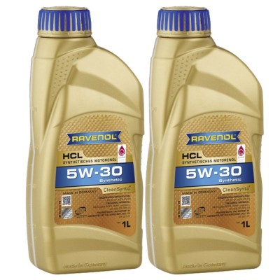 Pachet 2 litri ulei Ravenol HCL 5W30 foto