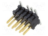 Conector şiruri pini tată PIN 10 1,27mm gold flash SMT SAMTEC