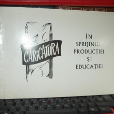 ALBUM DE CARICATURI , DESENE ION GEORGESCU LUNICA , PLOIESTI , 1972 ,DEDICATIE**