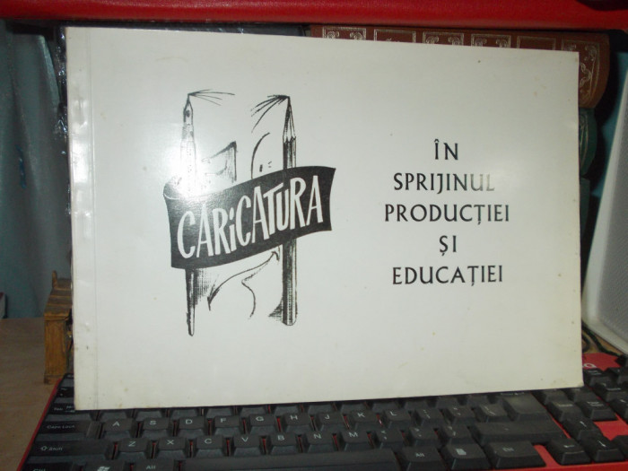 ALBUM DE CARICATURI , DESENE ION GEORGESCU LUNICA , PLOIESTI , 1972 ,DEDICATIE**