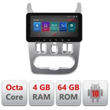 Navigatie Dacia Duster 2010-2012 I-099 4+64 ecran 10.33&quot; Android Waze USB Navigatie Internet Youtube Radio CarStore Technology