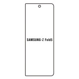 Folie silicon compatibila samsung galaxy z fold 5, flexibila, regenerabila, auto repair, full glue, hydrogel 2.5d, transparenta