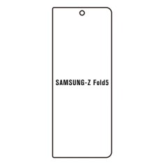 Folie silicon compatibila samsung galaxy z fold 5, flexibila, regenerabila, auto repair, full glue, hydrogel 2.5d, transparenta foto