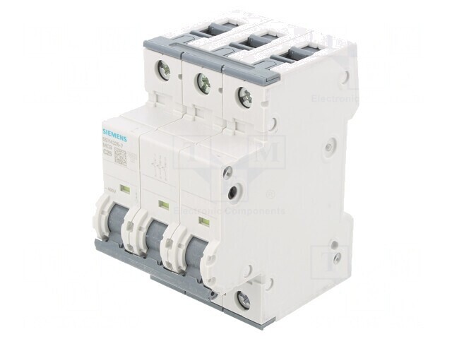&Icirc;ntrerupător de supracurent 25A 3P 10kA 230/400V