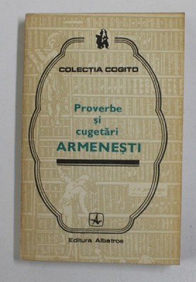 PROVERBE SI CUGETARI ARMENESTI , 1979 foto