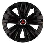 Cumpara ieftin Set 4 capace roti Glory negru R14 pentru gama auto Mitsubishi, Autohelix MSA