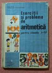 Exercitii si probleme de aritmetica pentru clasele I-IV. Editura Didactica si Pedagogica, 1975 - Ioan Artin, Haralambie Constantinescu